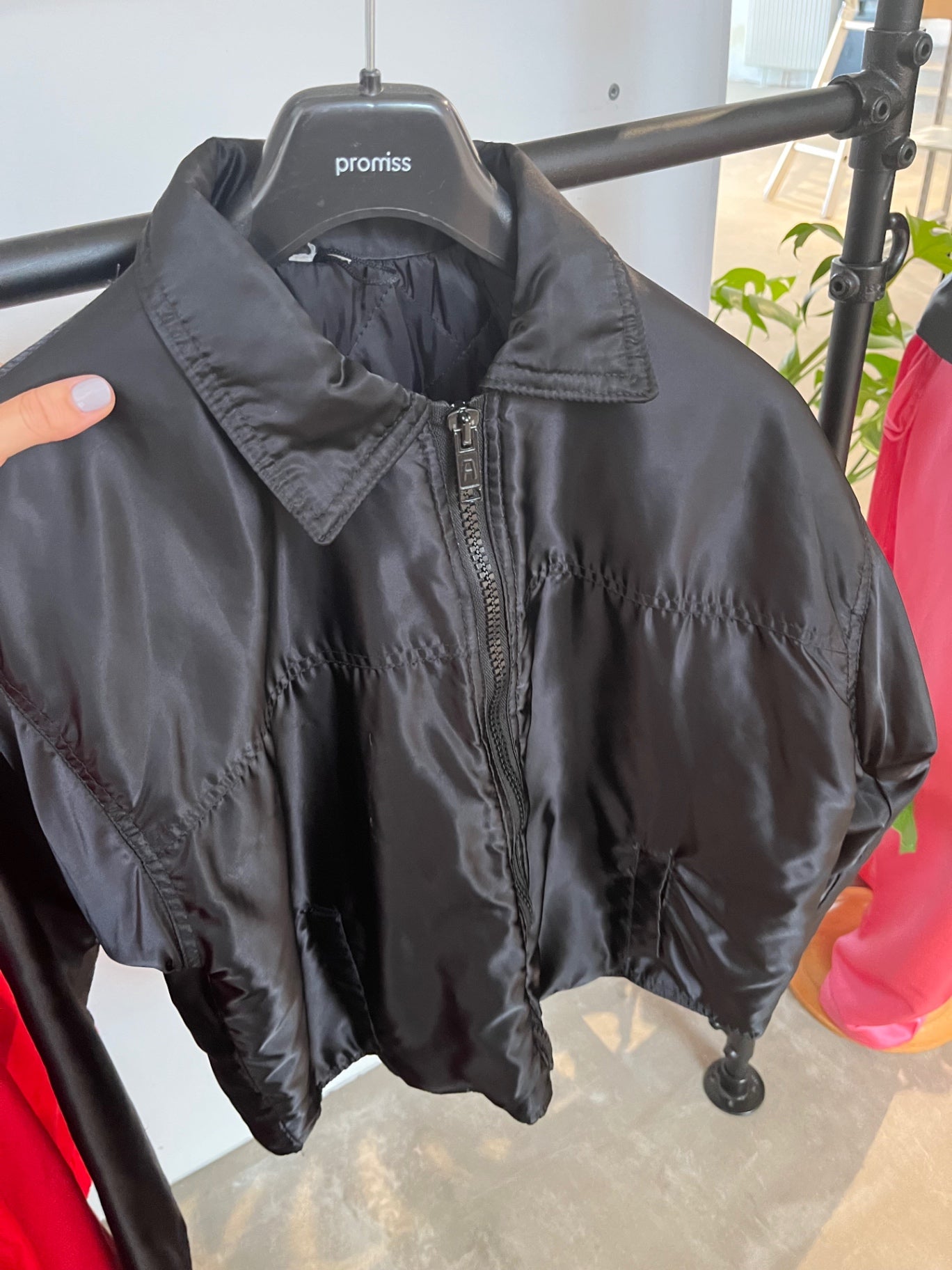 Unbekannt Jacke Schwarz