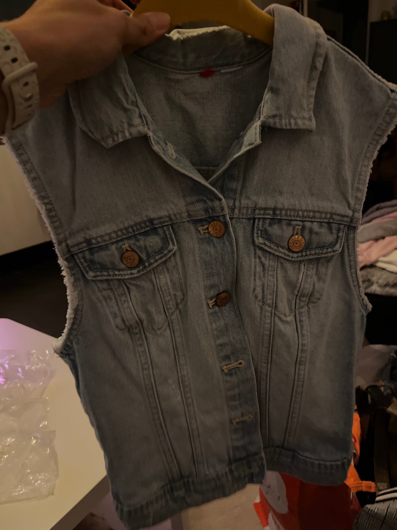 H&M Weste Blau