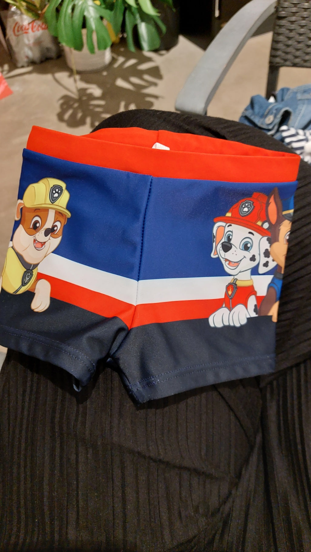 Paw Petrol Badehose Blau, Rot, Weiß