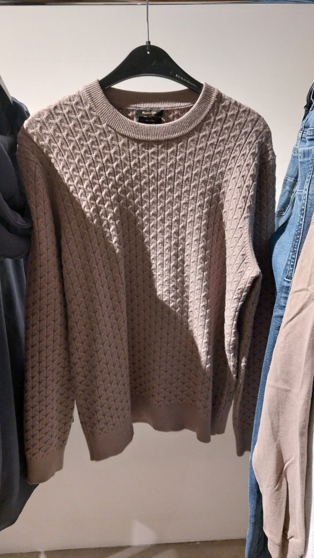 Massimo Dutti Pullover Schlamm