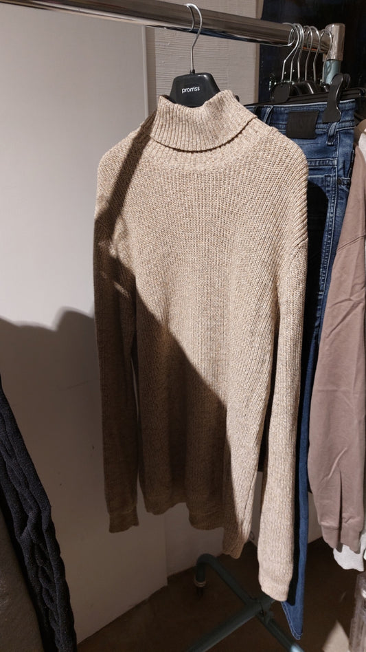 REBEL Pullover Beige