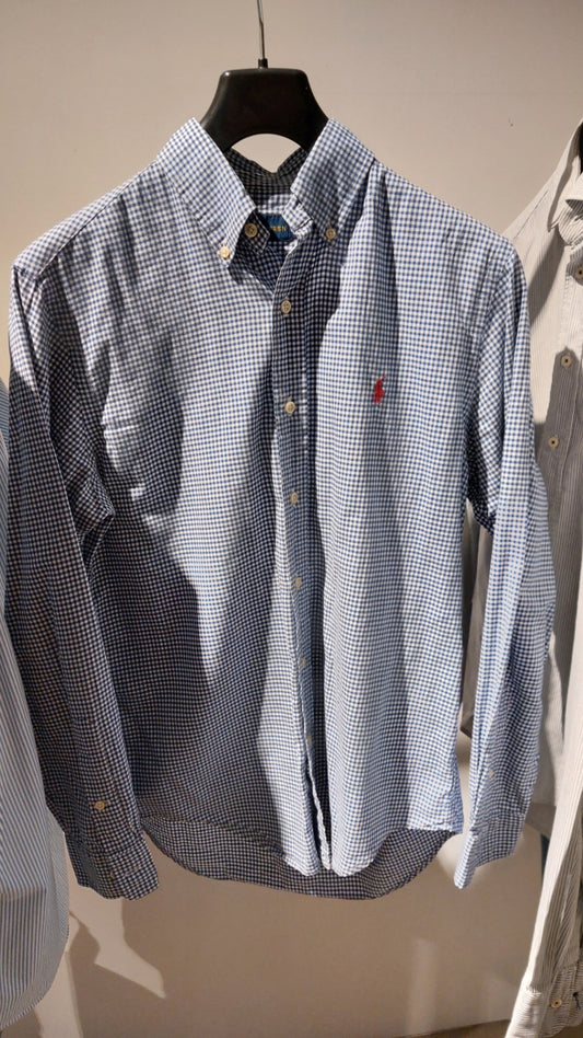 Polo Ralph Lauren Hemd Blau und Weiß kariert