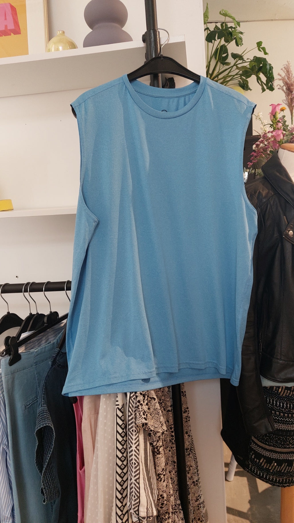 Champion Ärmelloses Shirt Blau