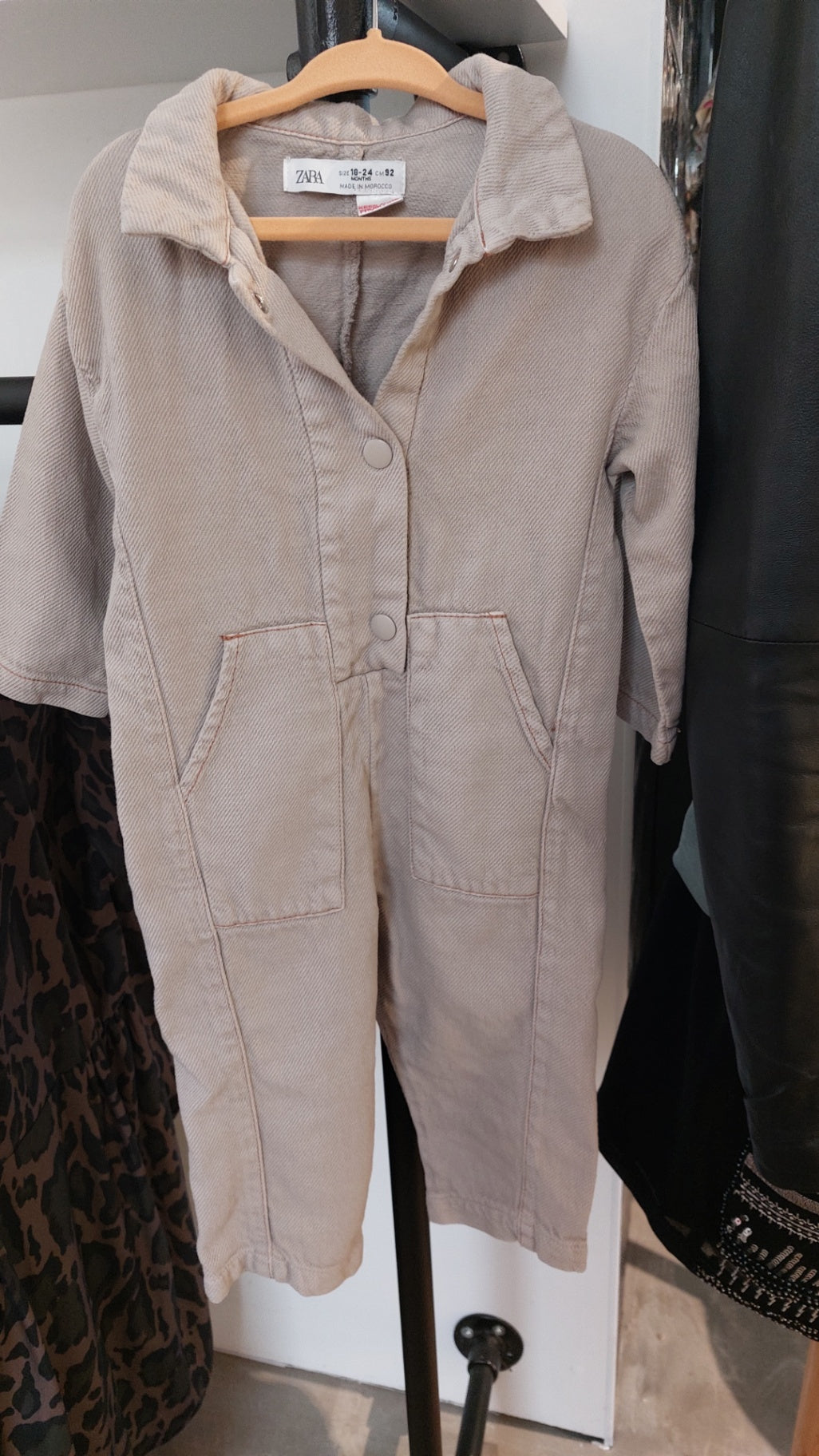 Zara Overall Beige
