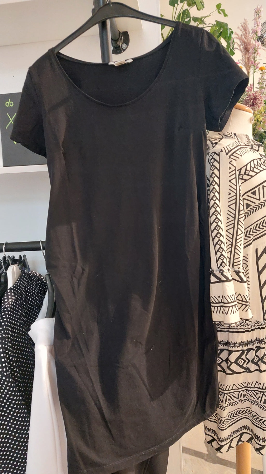HM Mama T-Shirt Schwarz