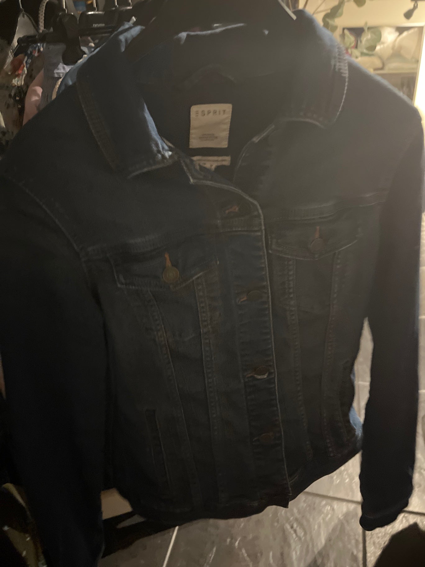 Esprit Jeansjacke Blau