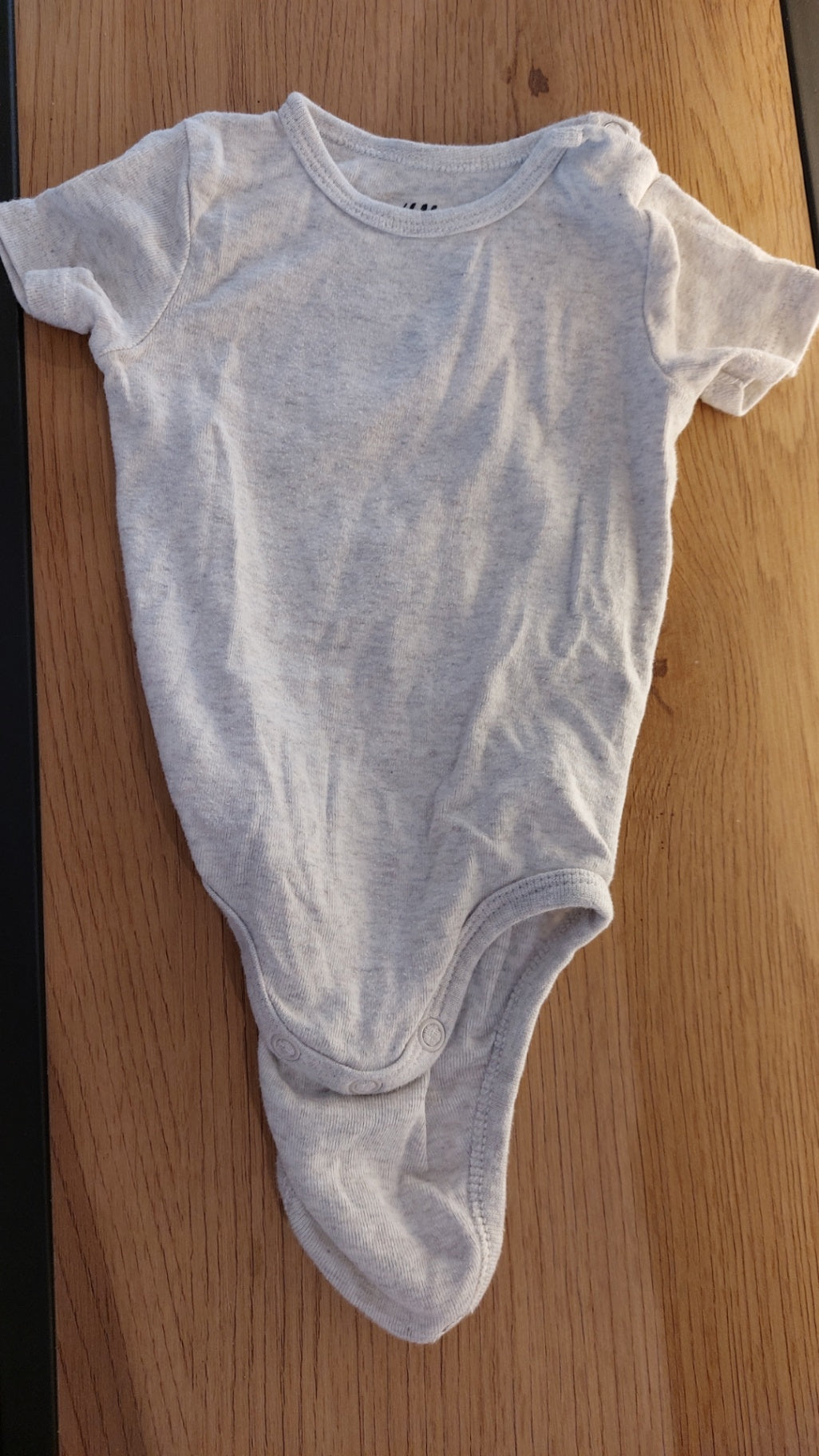 H&M Babystrampler Grau