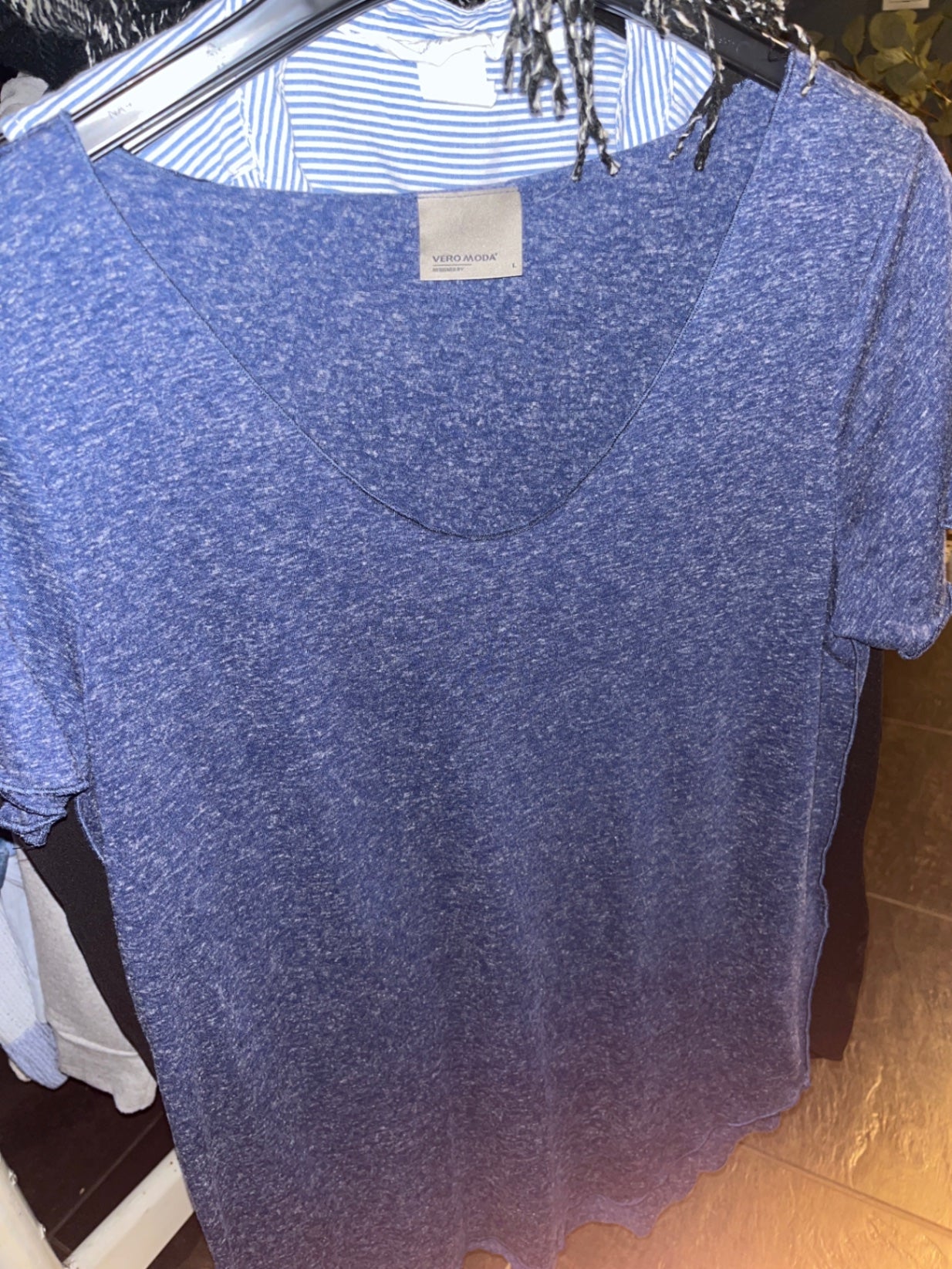 Vero Moda T-Shirt Blau