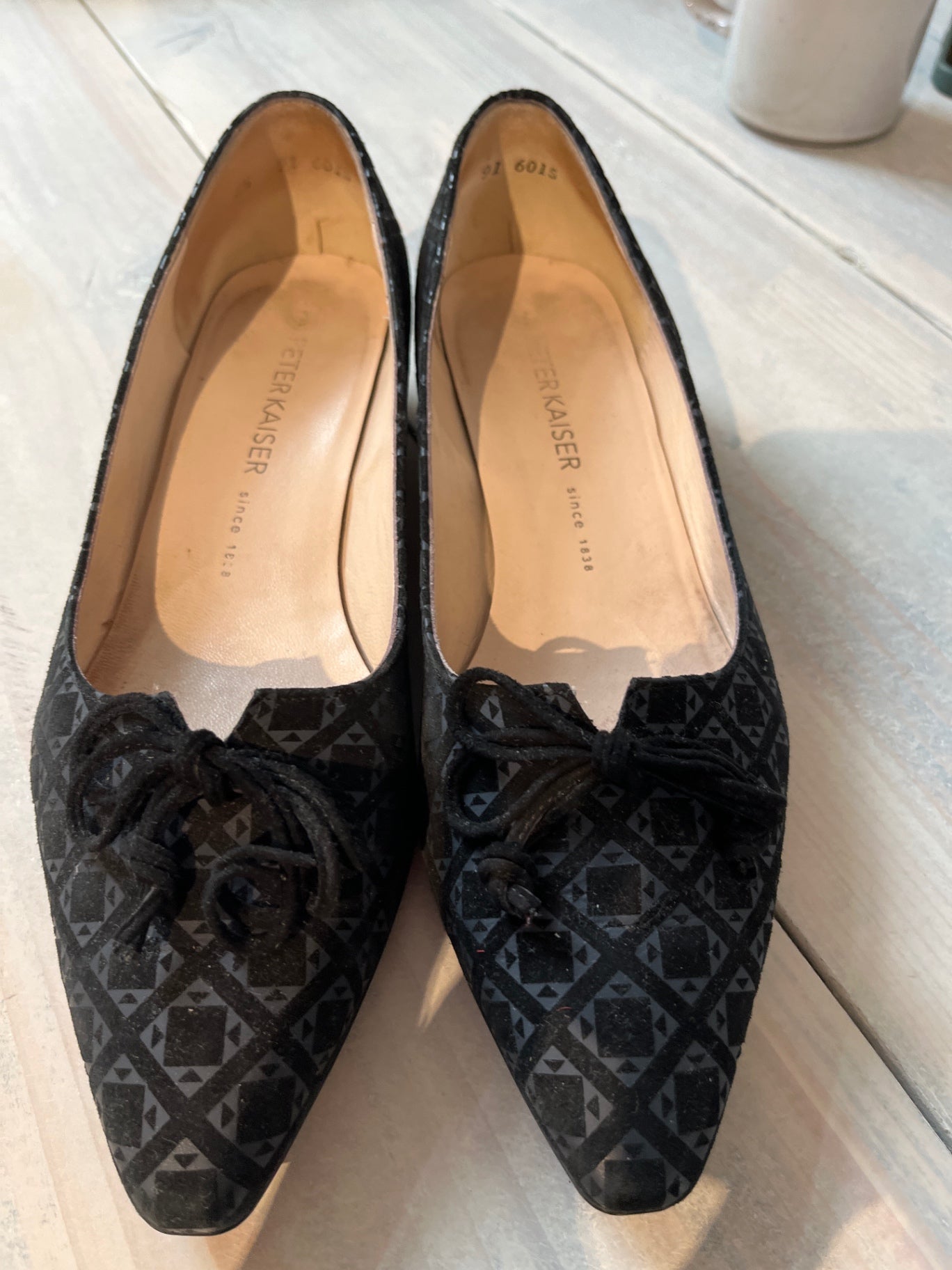 Peter Kaiser Schuhe Schwarz