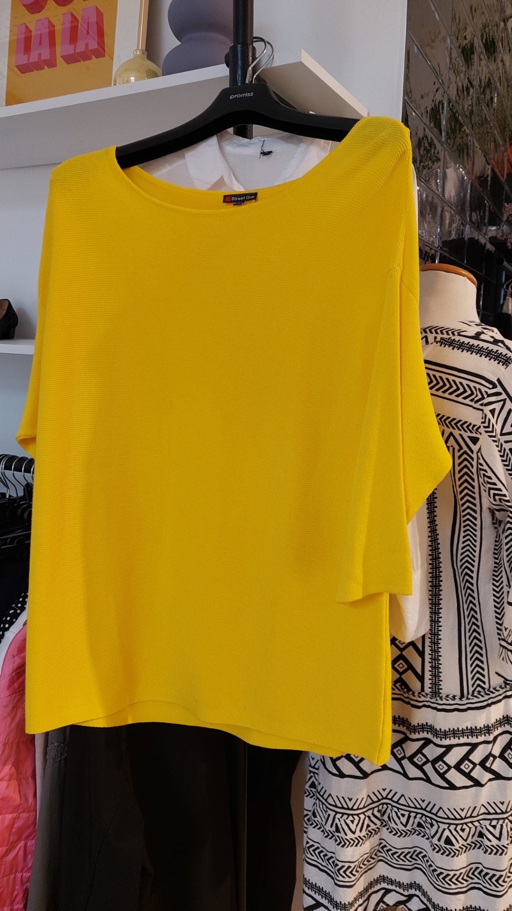 Street One T-Shirt Gelb