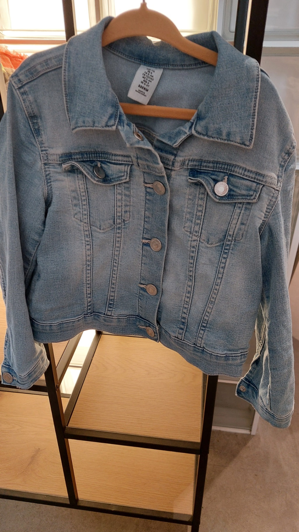 H&M Jeansjacke Blau