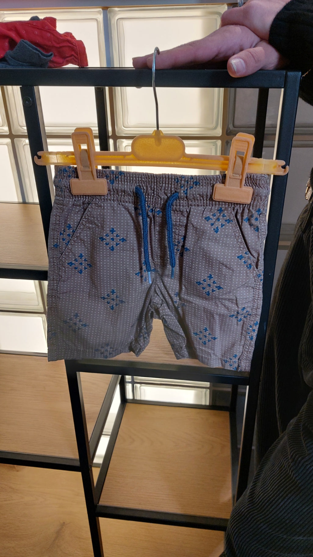 Lupilu Shorts Braun/Blau