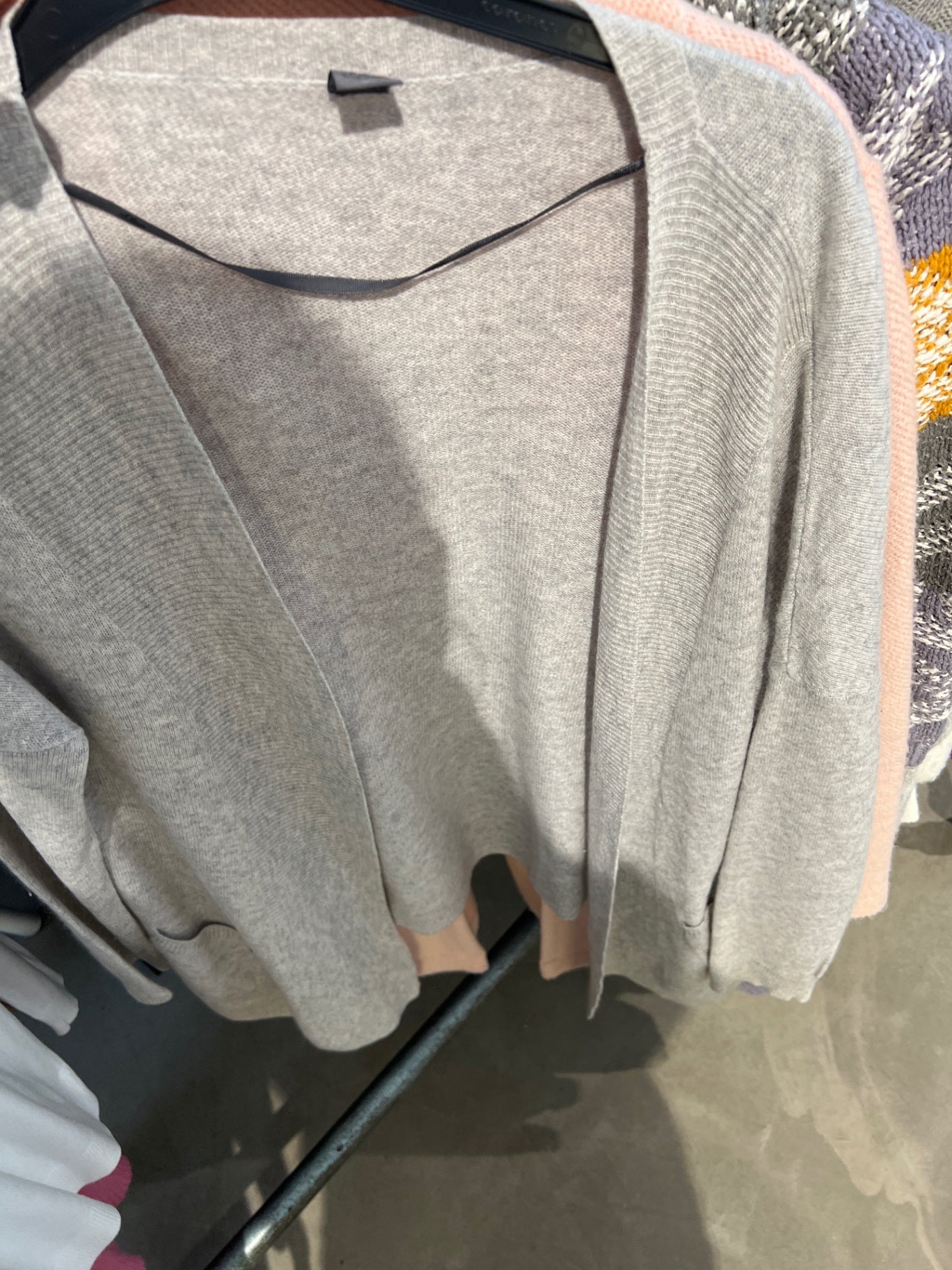 s.Oliver Premium Strickjacke Grau