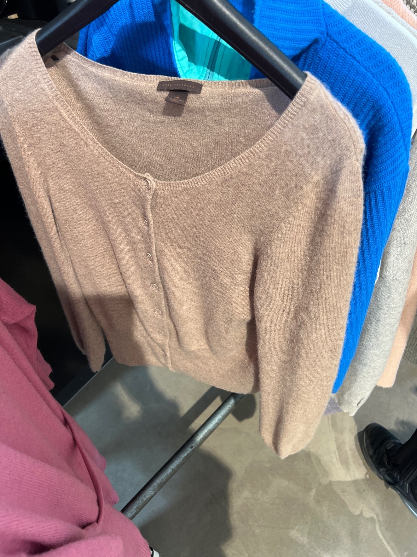 Pure Cashmere S. Oliver Cardigan Beige