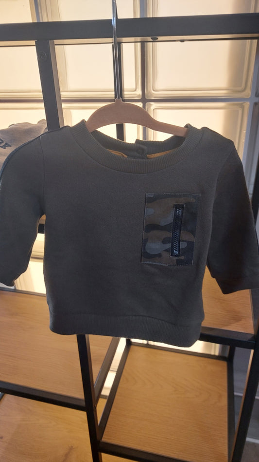 Primark 2-Teiler  Pullover Schwarz