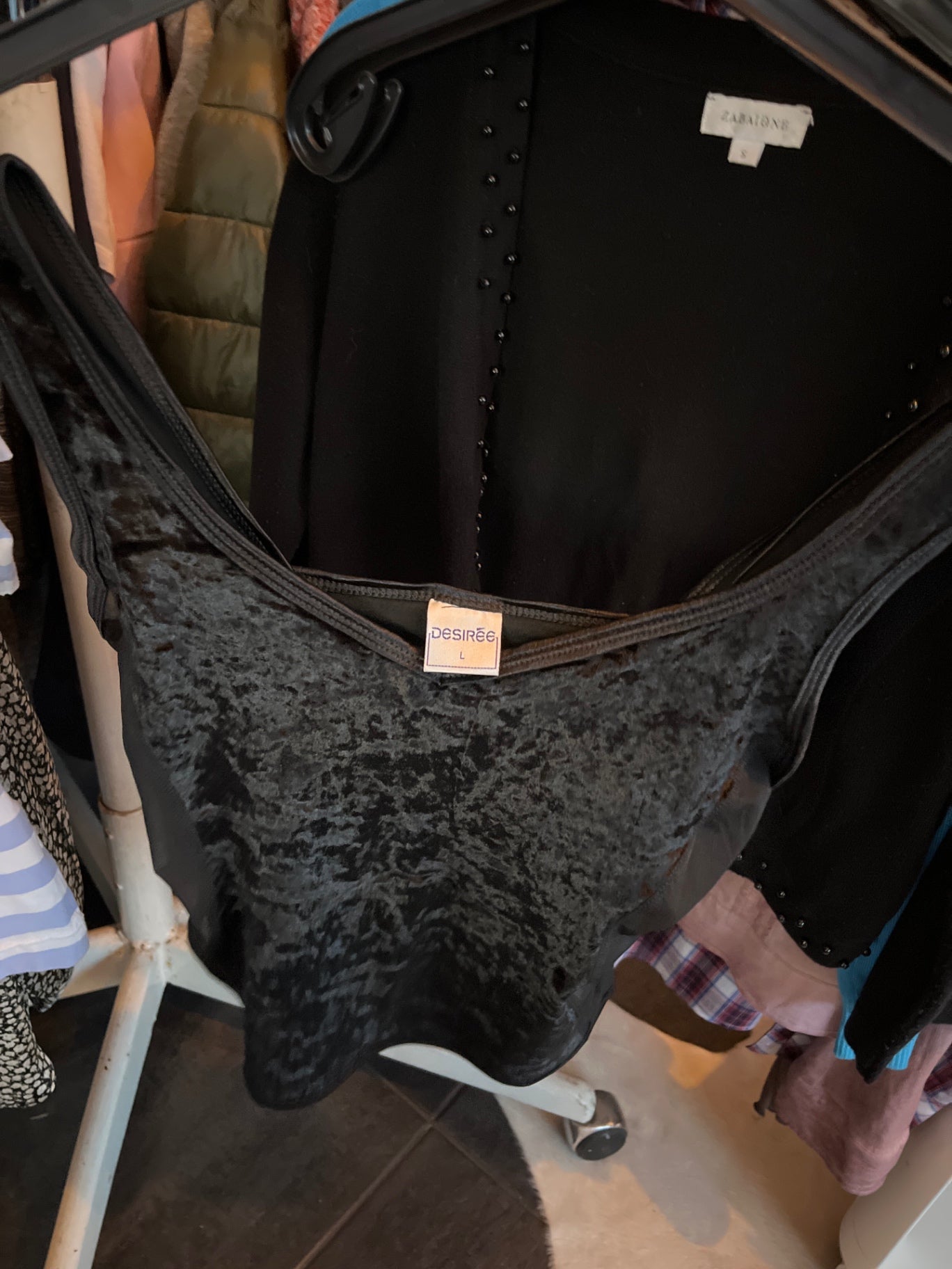Desiree Top Schwarz