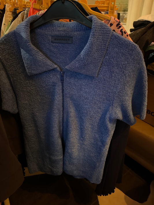 Suspect Jacke Blau