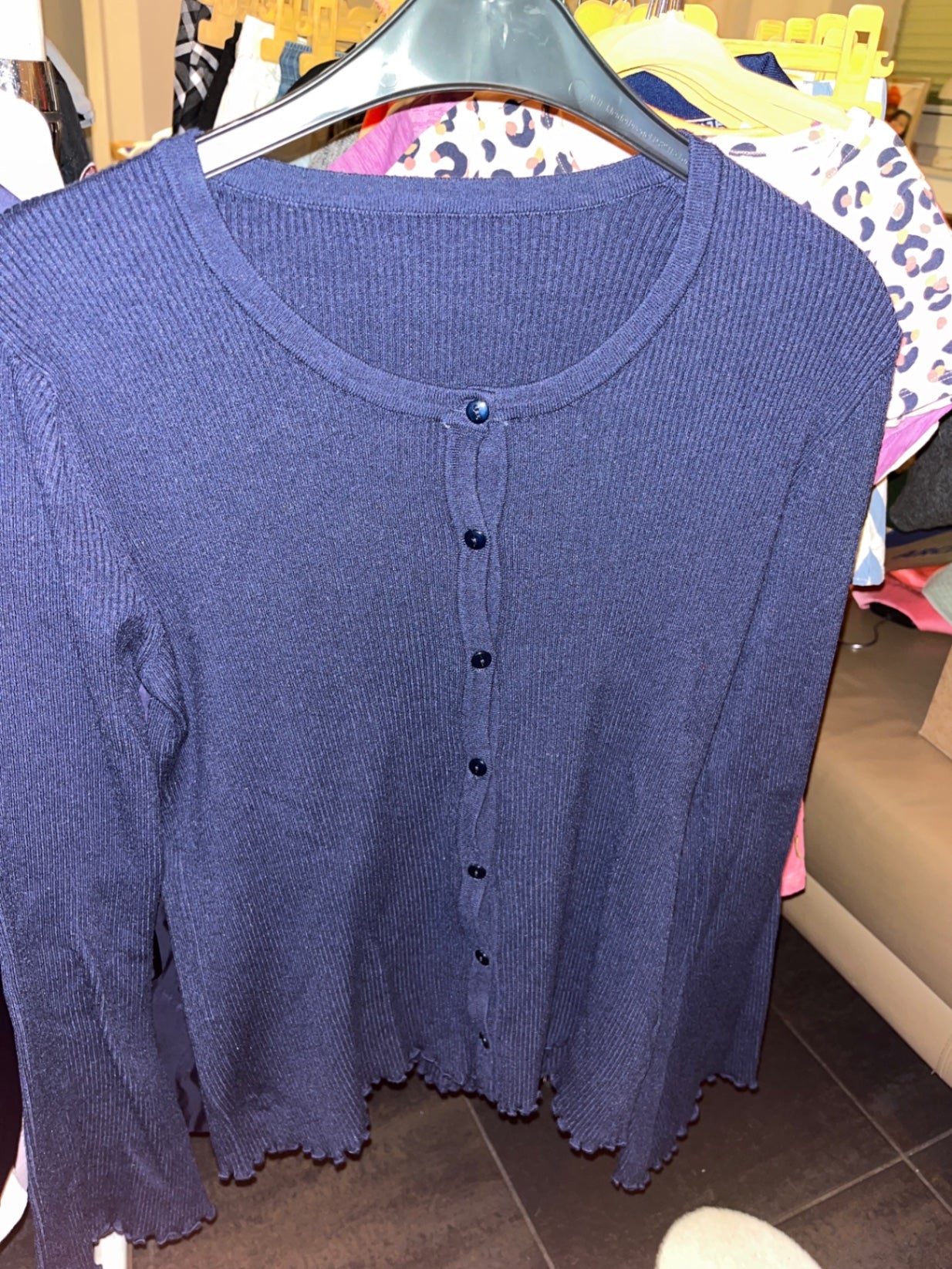 Unbekannt Cardigan Blau