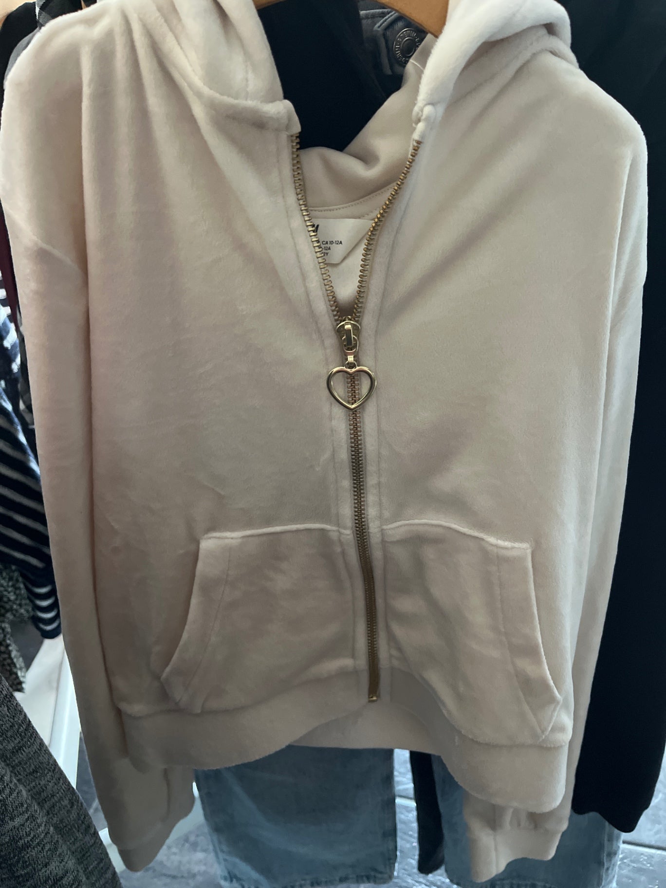 H&M Kapuzenjacke Beige