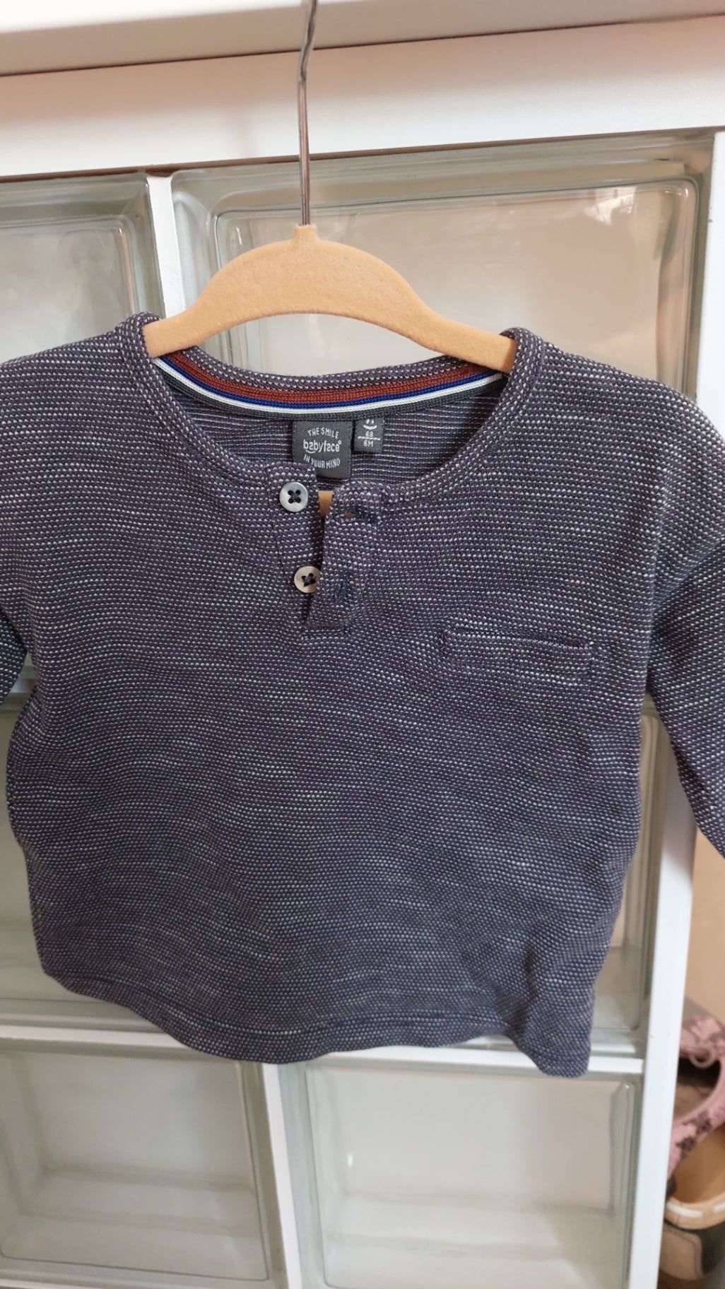 Babyface Langarmshirt Dunkelblau