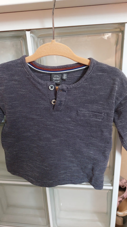 Babyface Langarmshirt Dunkelblau