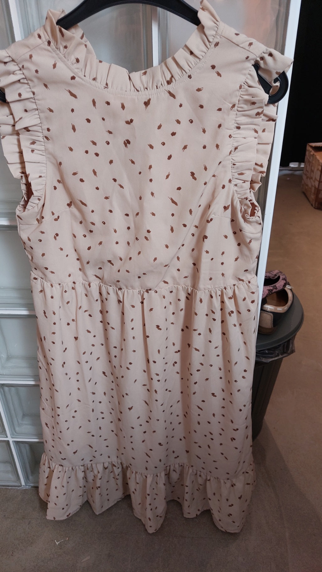 Objekt Umstands-Kleid Beige