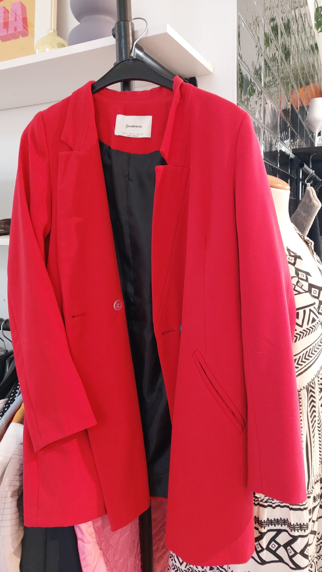 Stradivarius Blazer Rot
