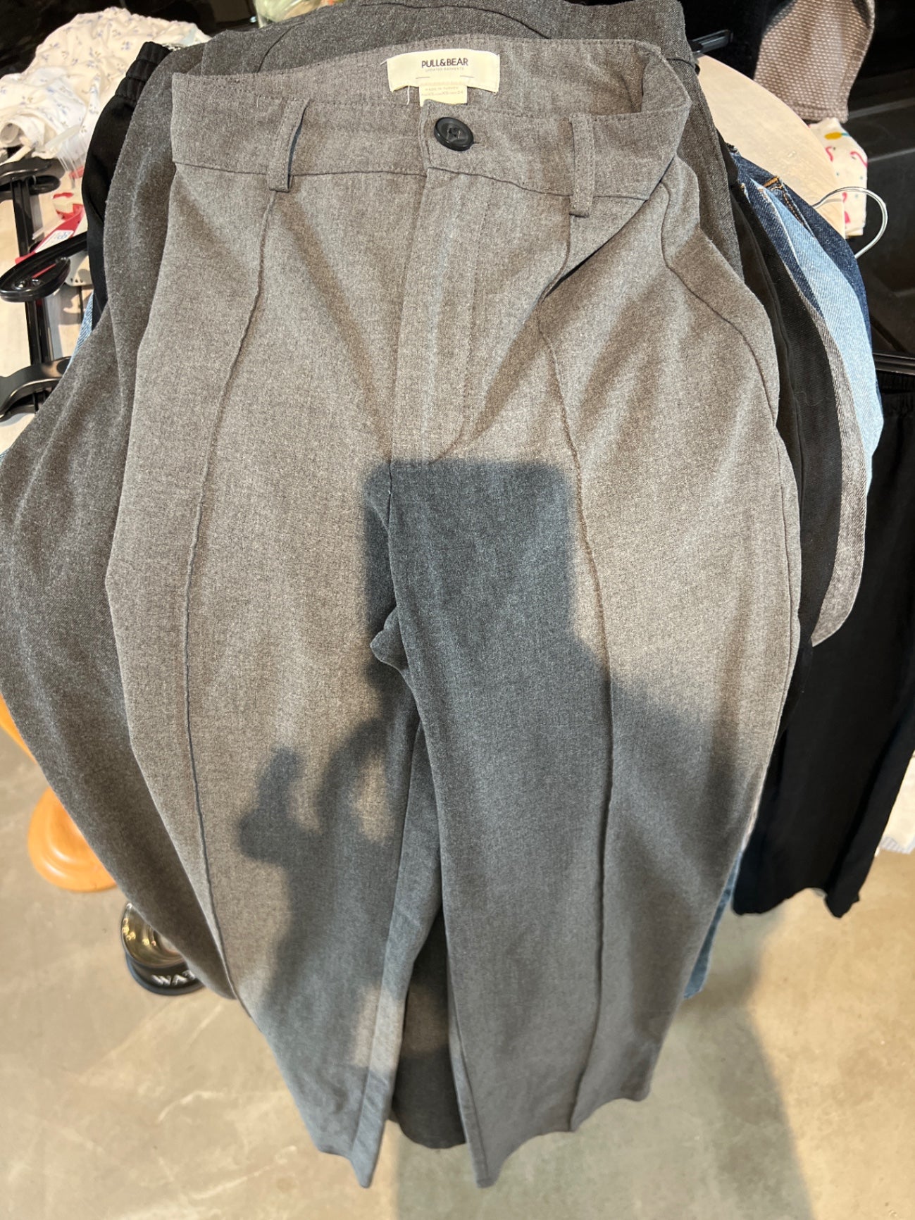 Pull&Bear Hose Grau