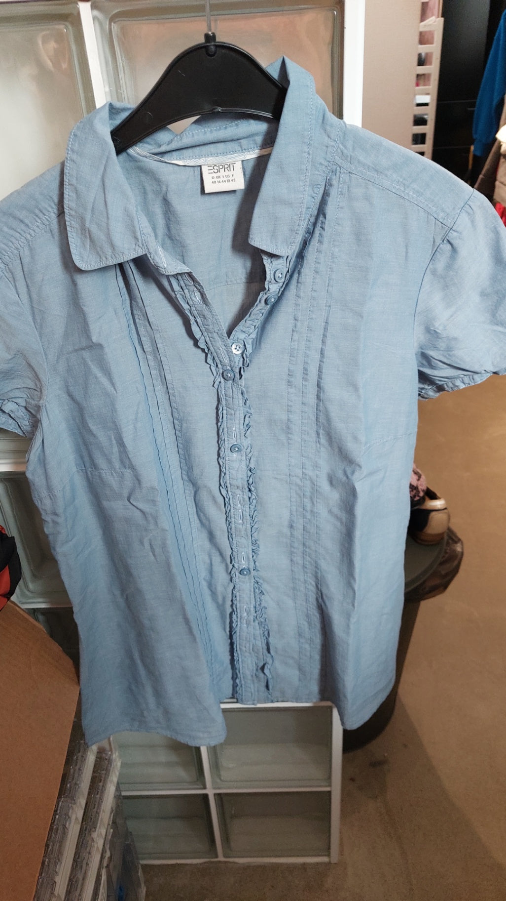 Esprit Bluse Hellblau