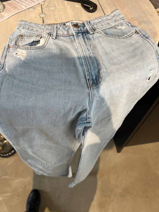 Stradivarius  Jeans Hellblau
