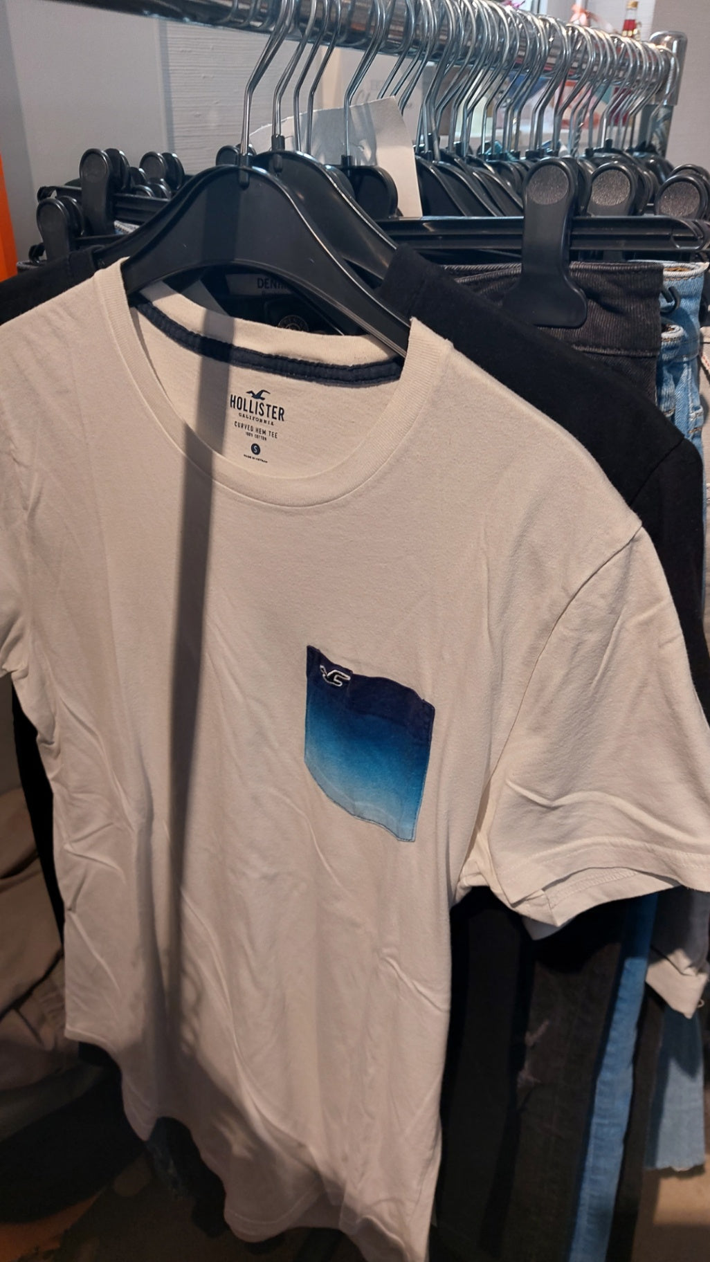 Hollister T-Shirt Weiß