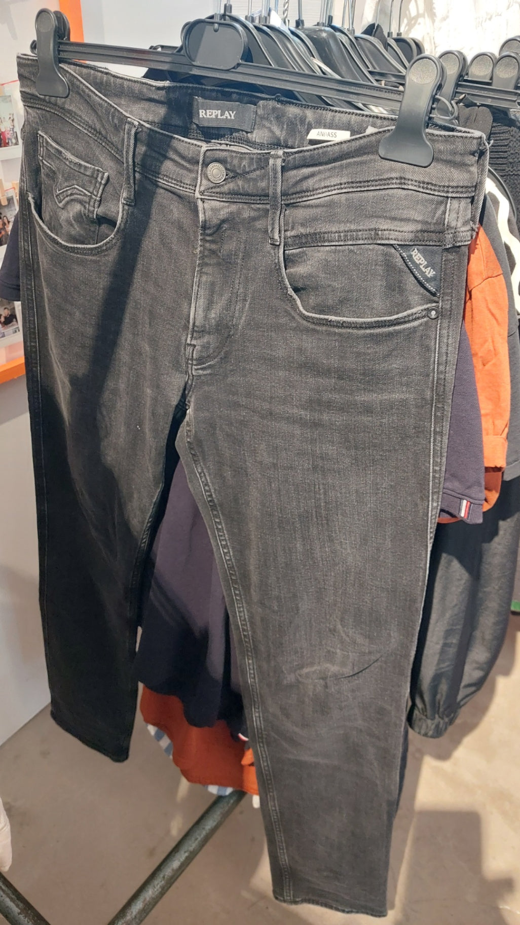 Replay Jeans Schwarz