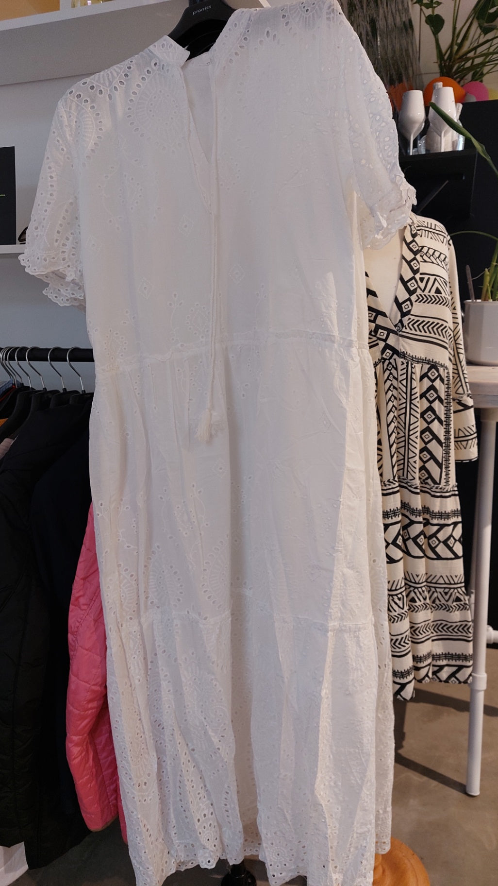 Maxikleid Kleid Weiß