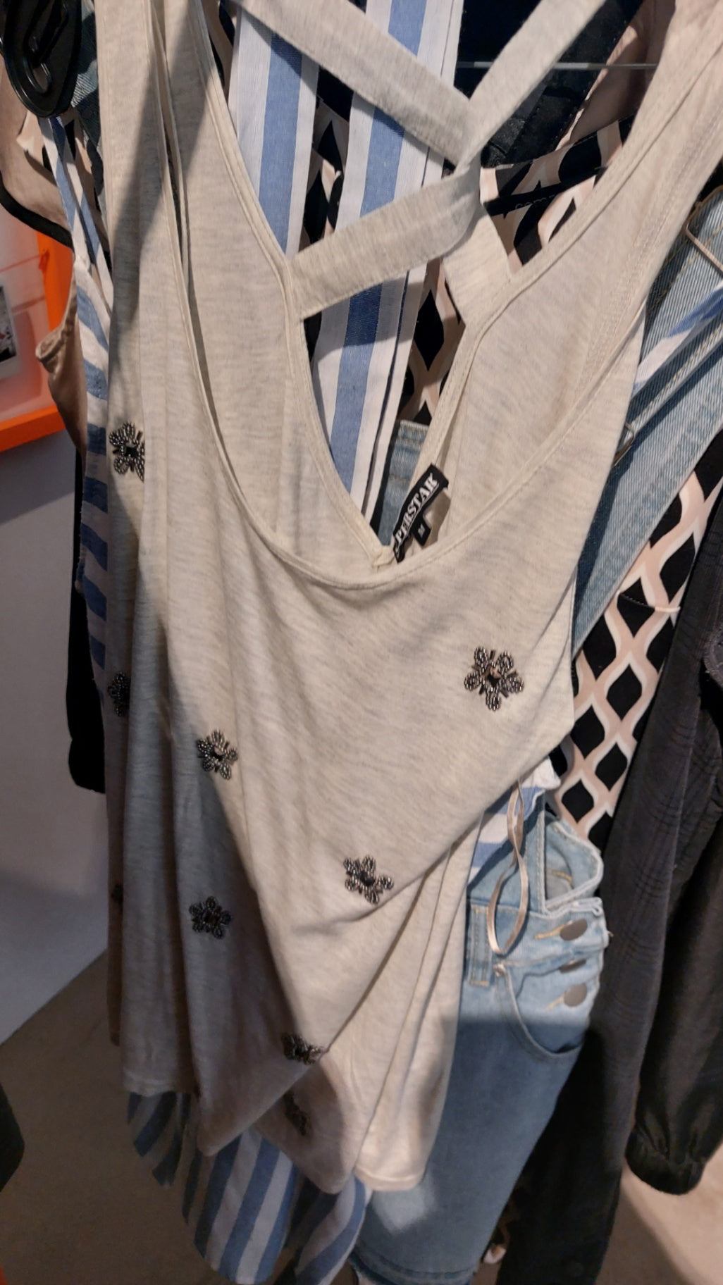 Superstar  Tanktop Grau