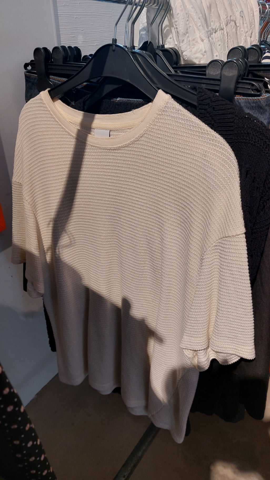 ZARA T-Shirt Beige