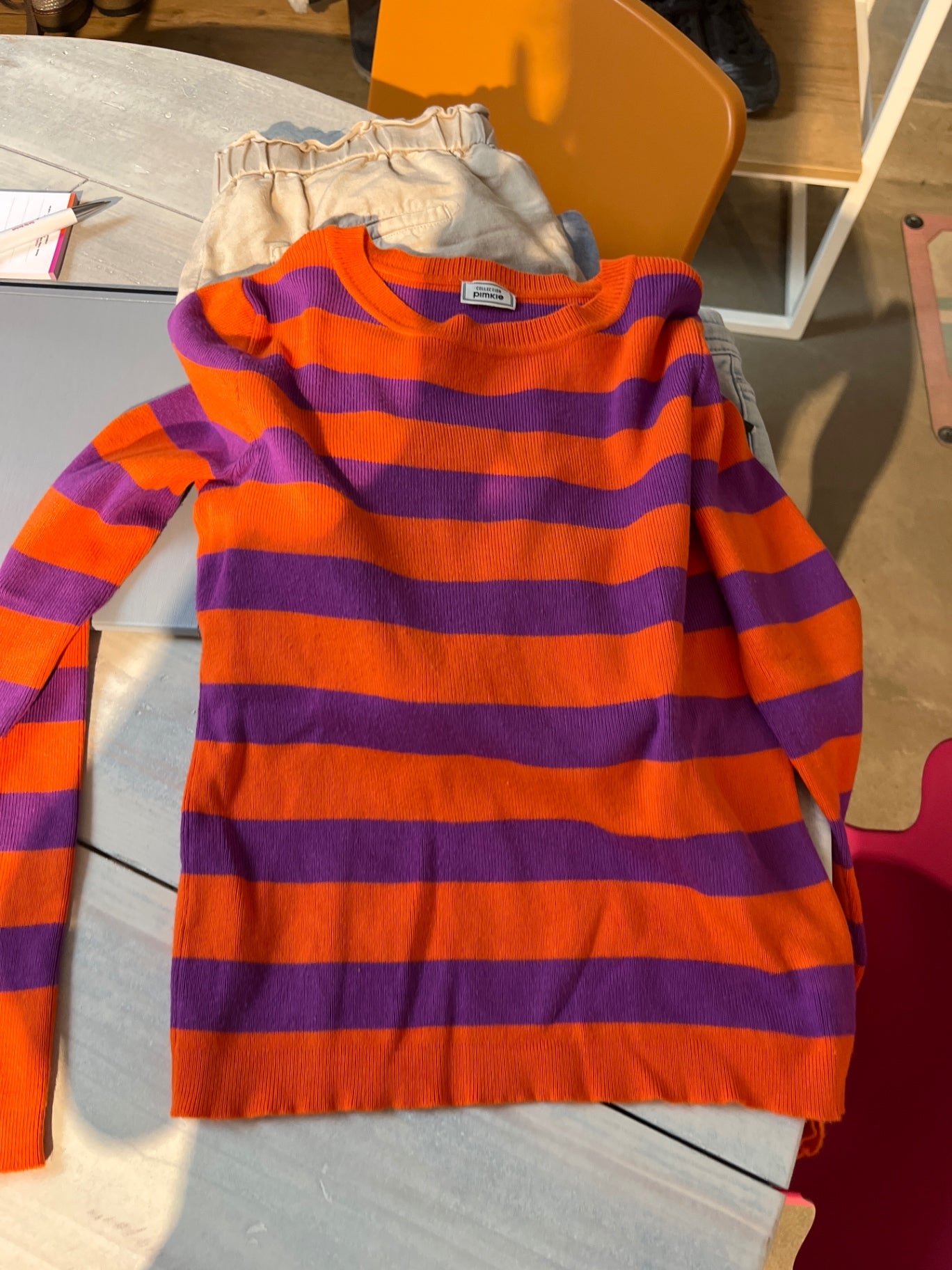 Pimkie Pullover Orange und Lila