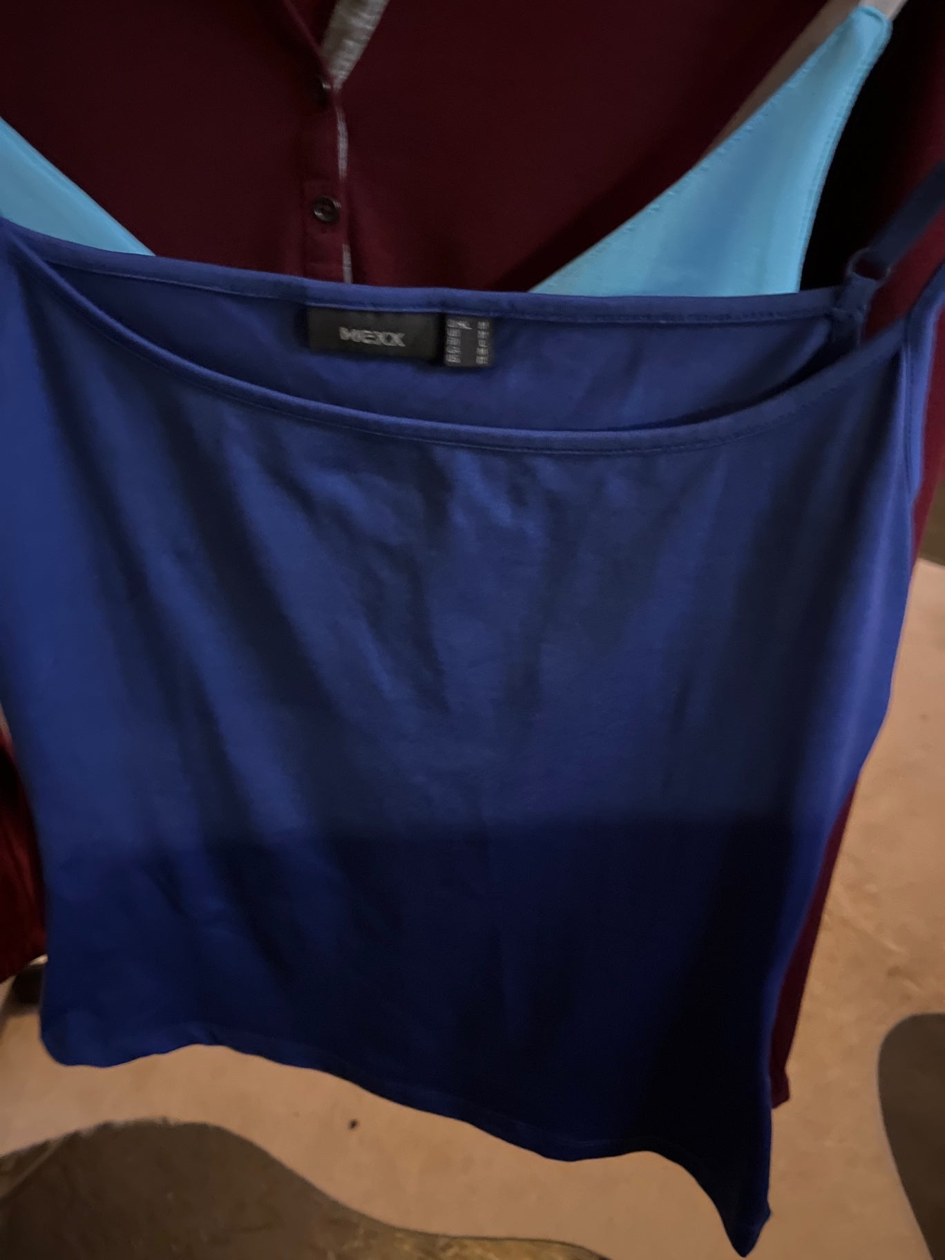 Mexx Trägershirt Blau