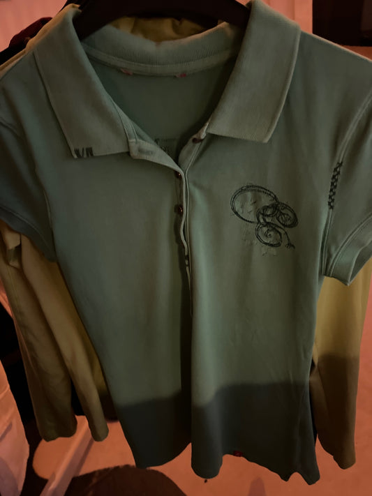 edc Poloshirt Türkis