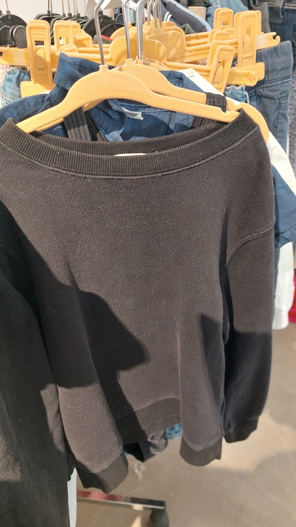 H&M Sweatshirt Schwarz