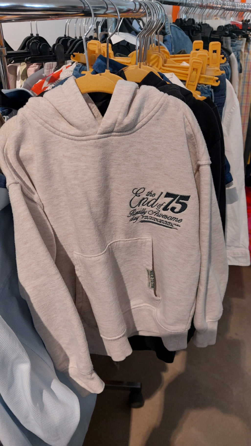 Zara Hoodie Grau