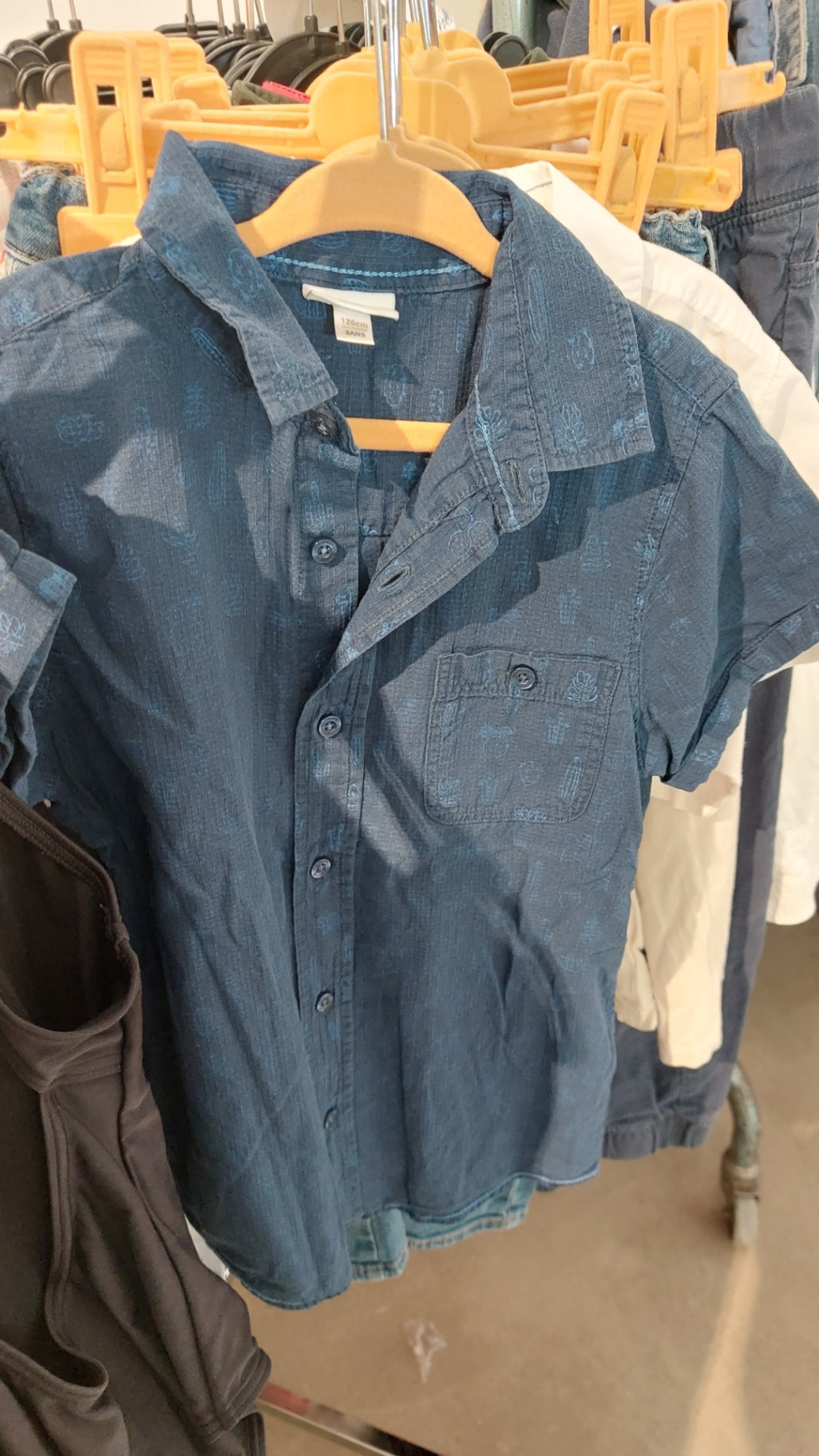 Vertbaudet Hemd Blau