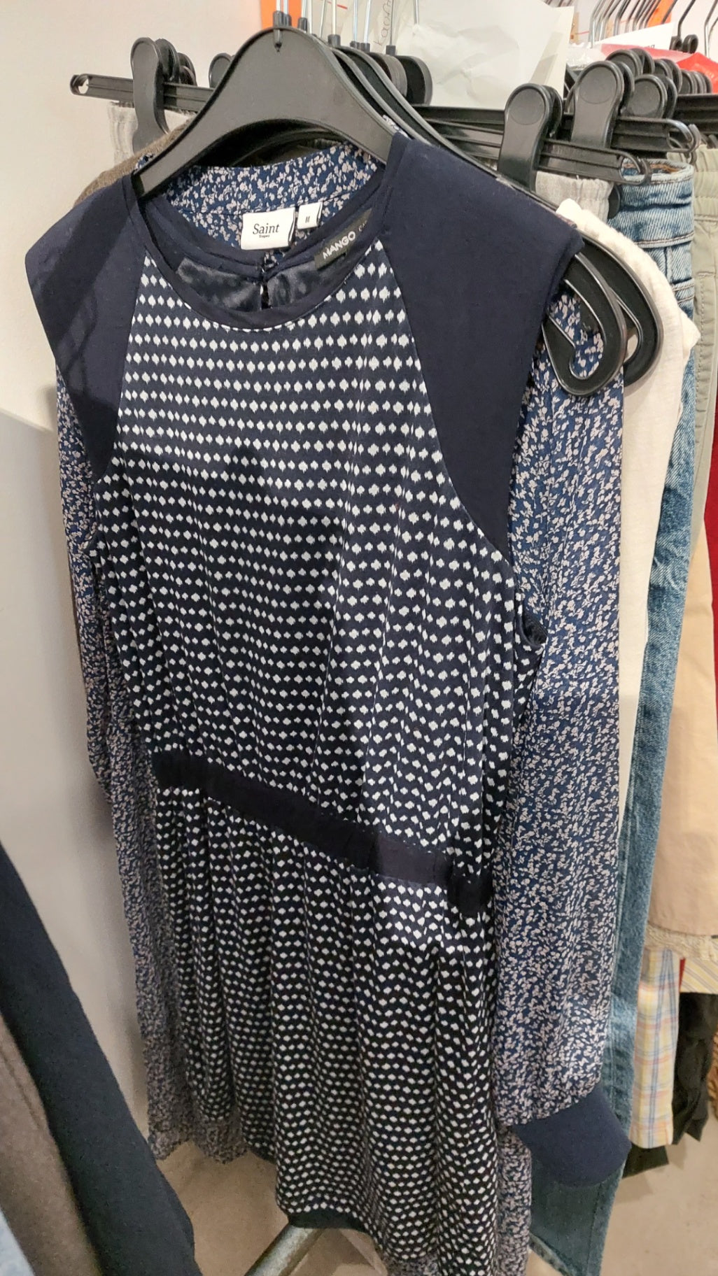 Mango Kleid Blau