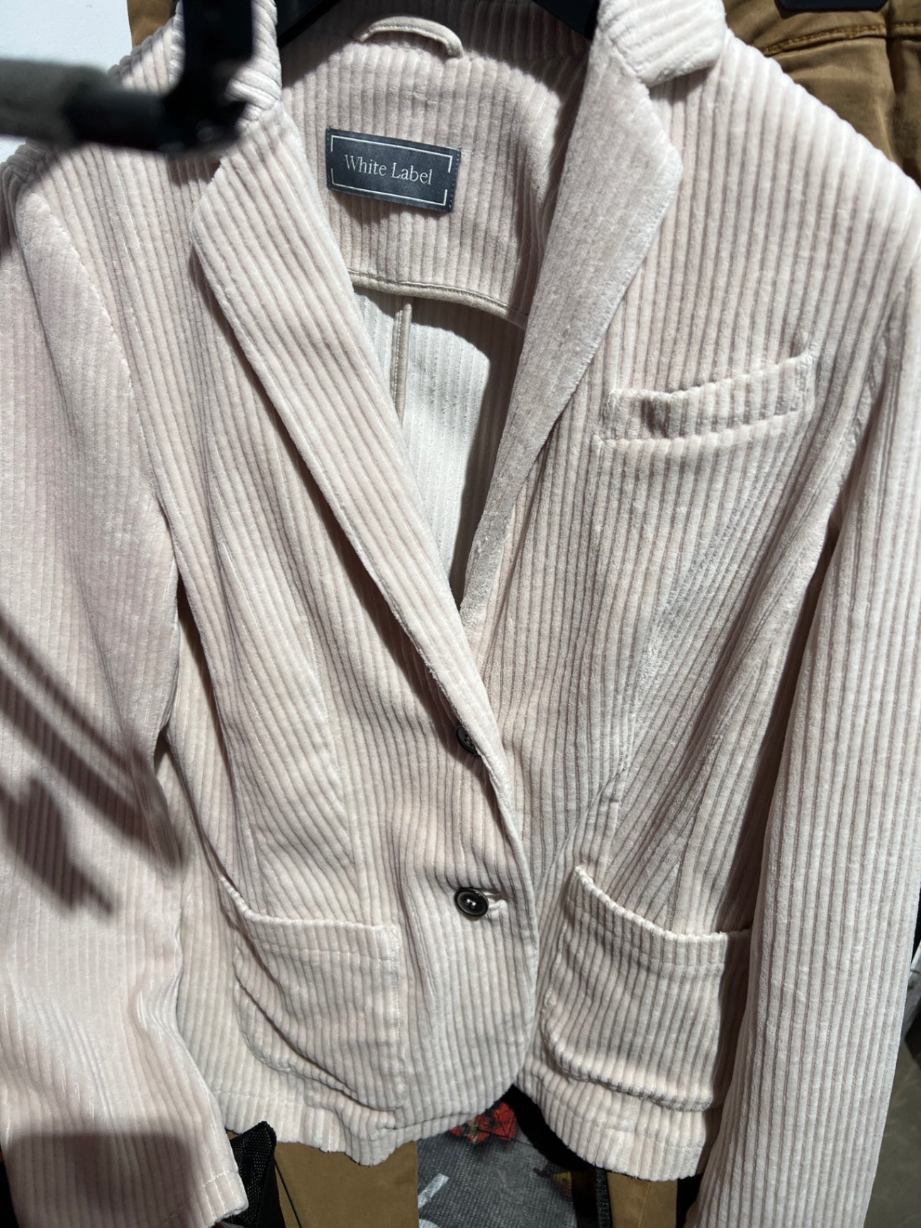White Label Blazer Beige