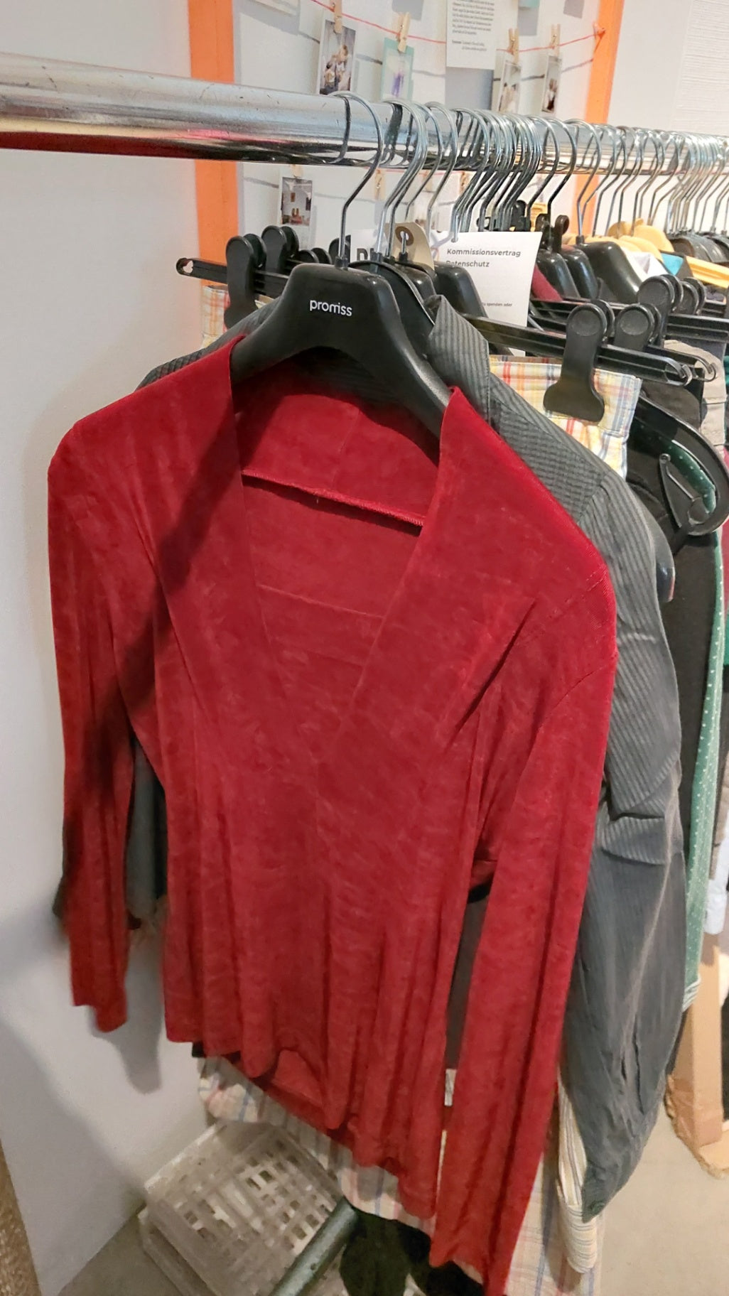 Unbekannt Pullover Rot