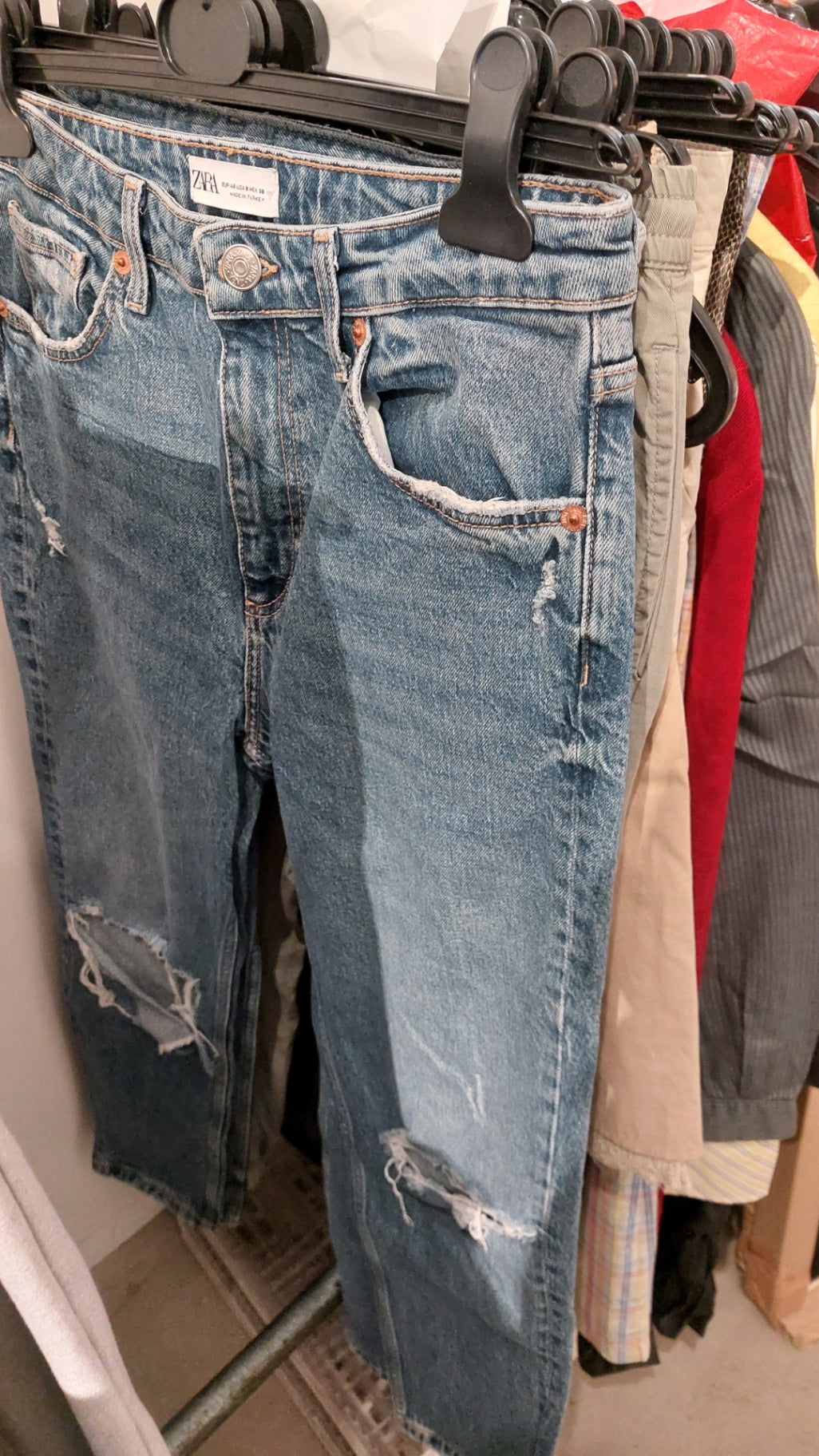 Zara Jeans Blau