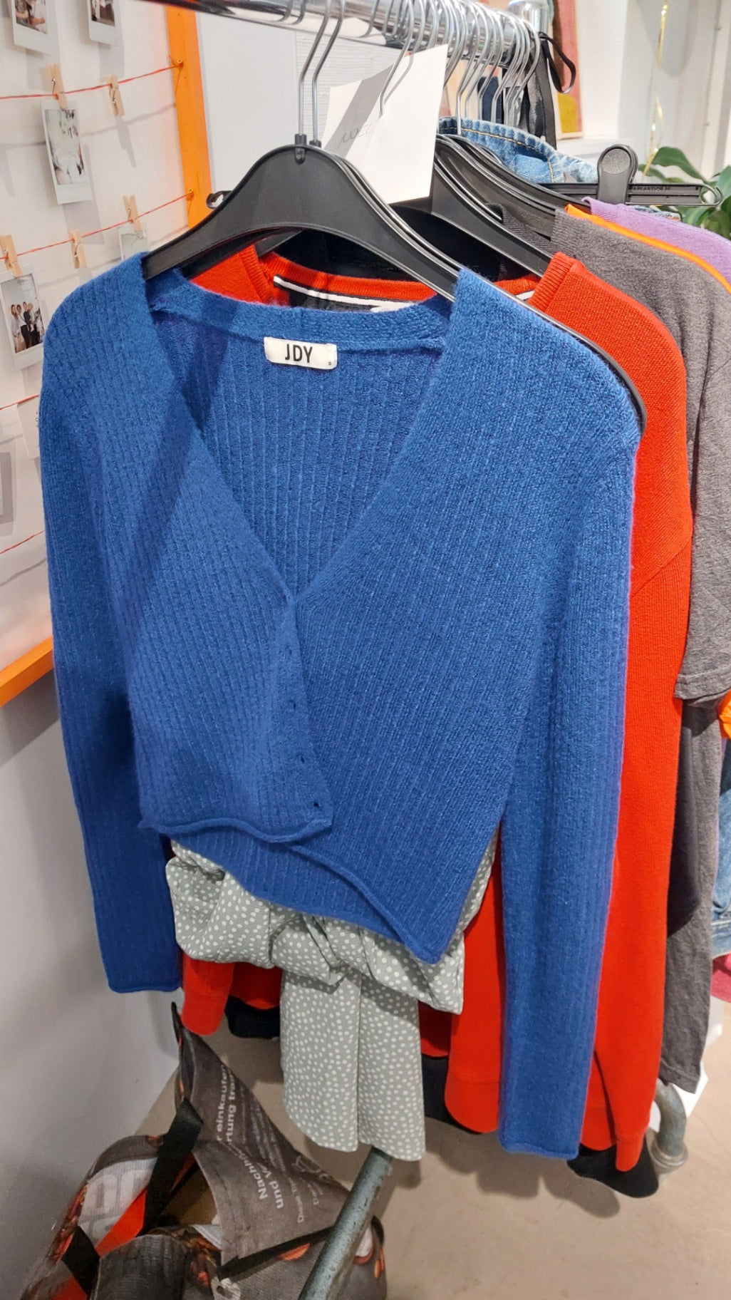 JDY Cardigan Blau