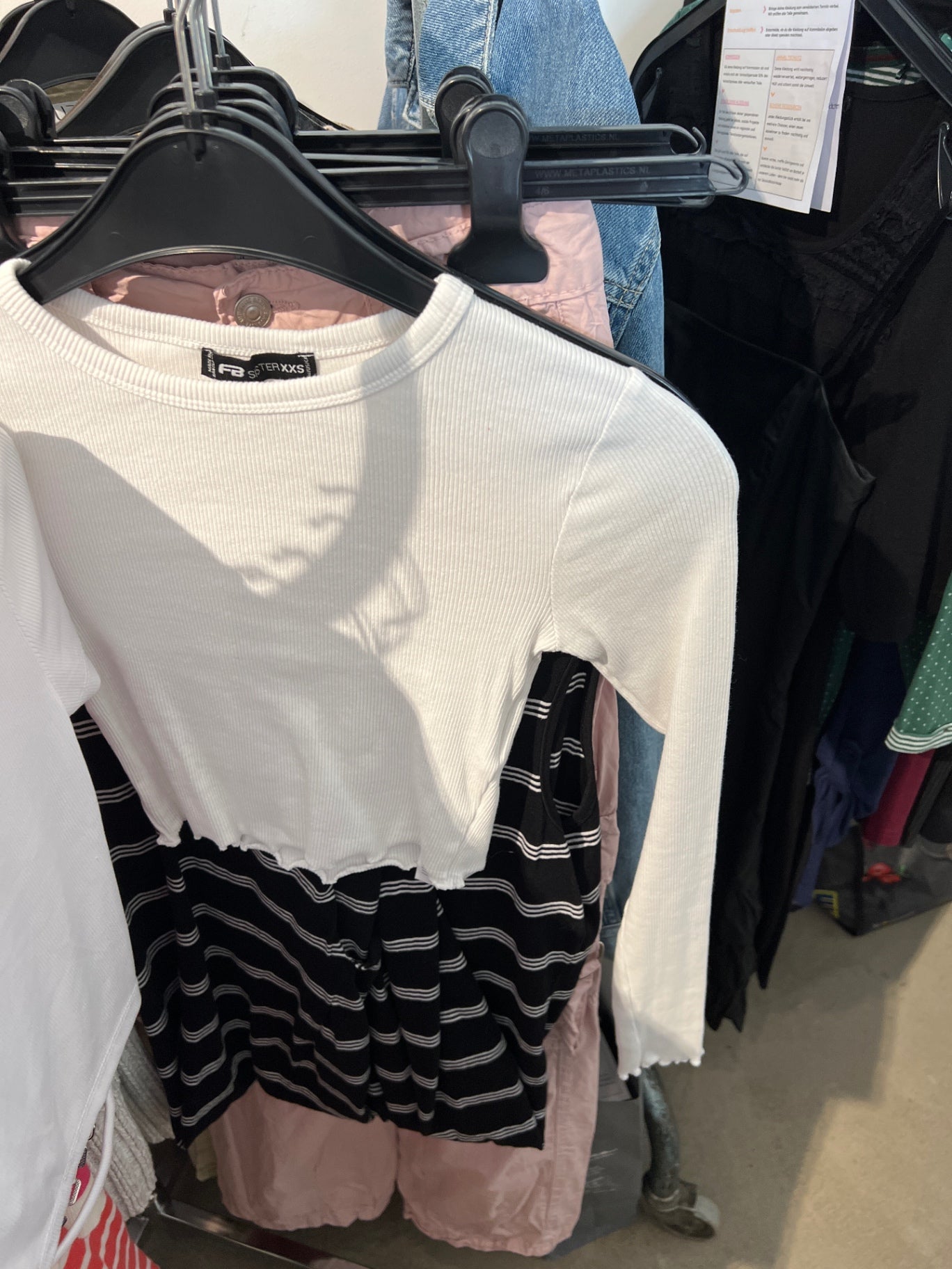 Fishbone Sister T-Shirt Weiß