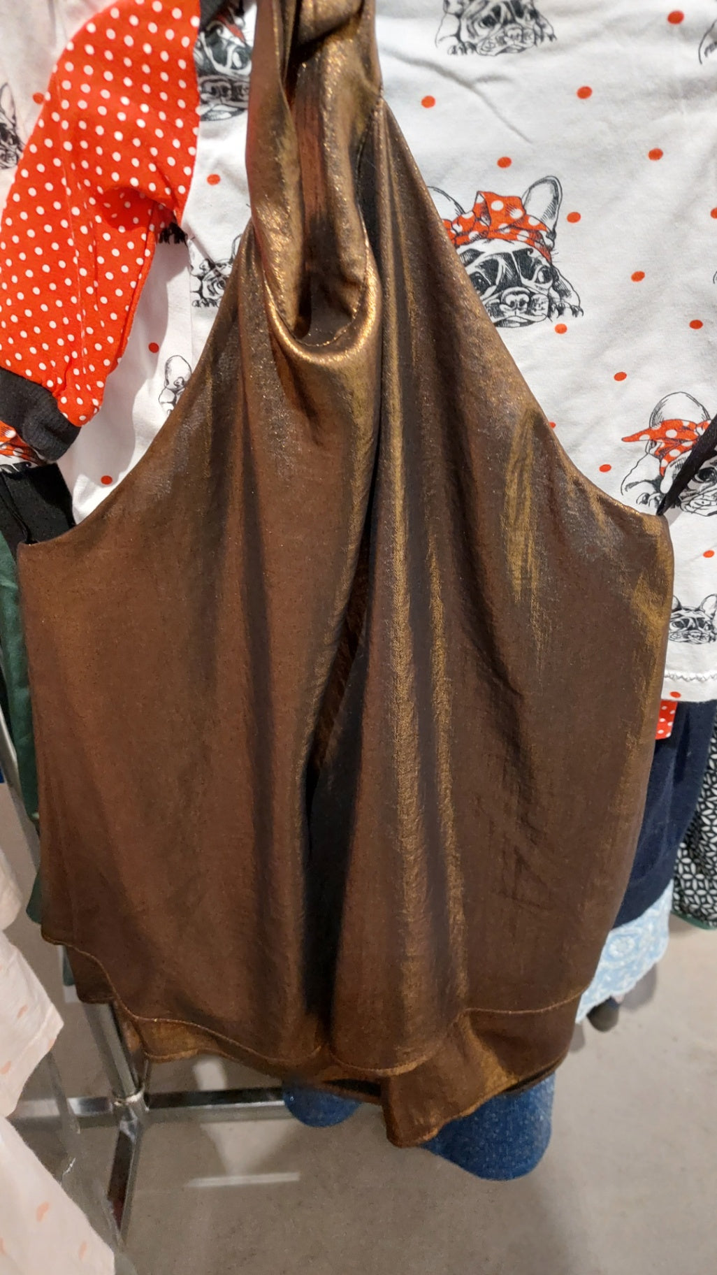 Je Suis le Fleur Top Bronze