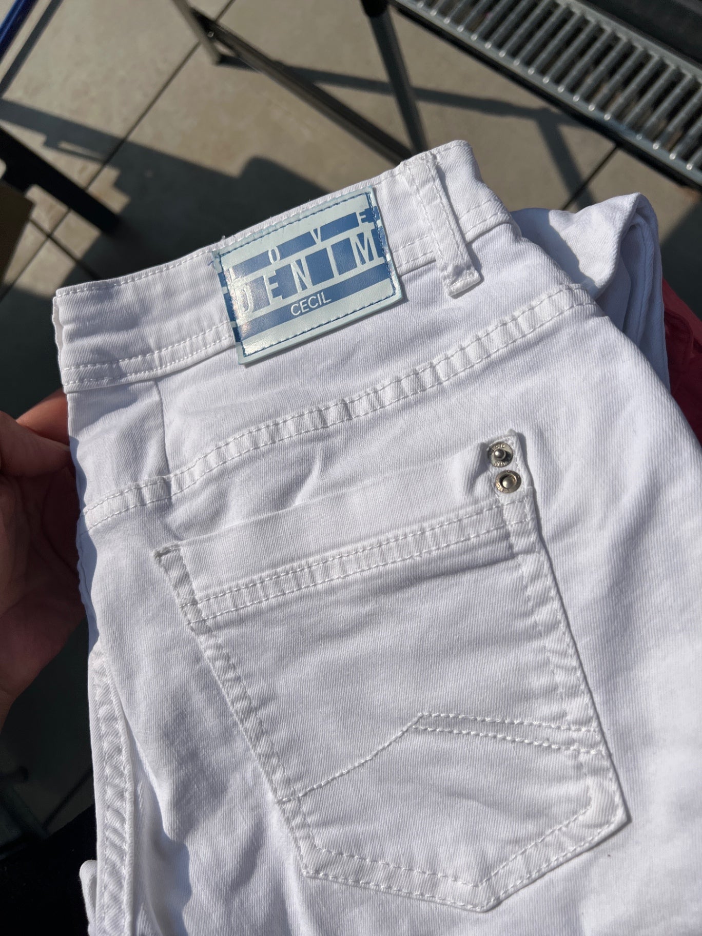 CECIL Jeans Weiß