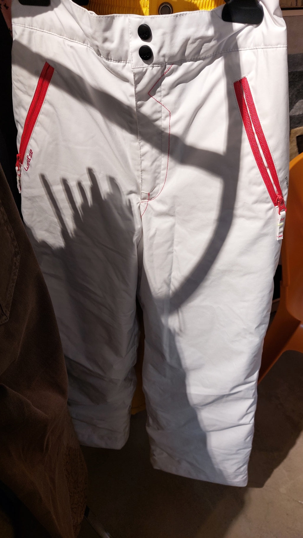 Oxylane Skihose Weiß